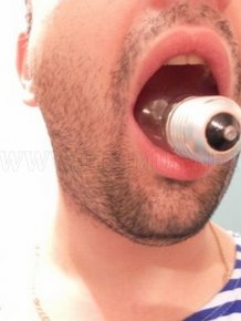 How to Remove a Light Bulb from Your Mouth 