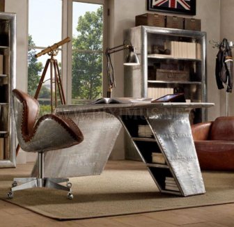 Modern Aviator Wing Desk from Restoration Hardware