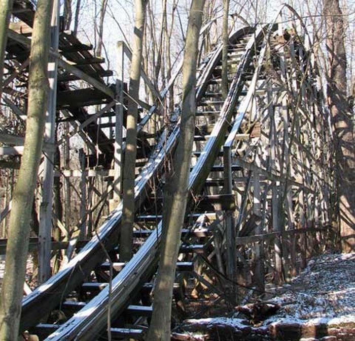 Abandoned Roller Coaster 
