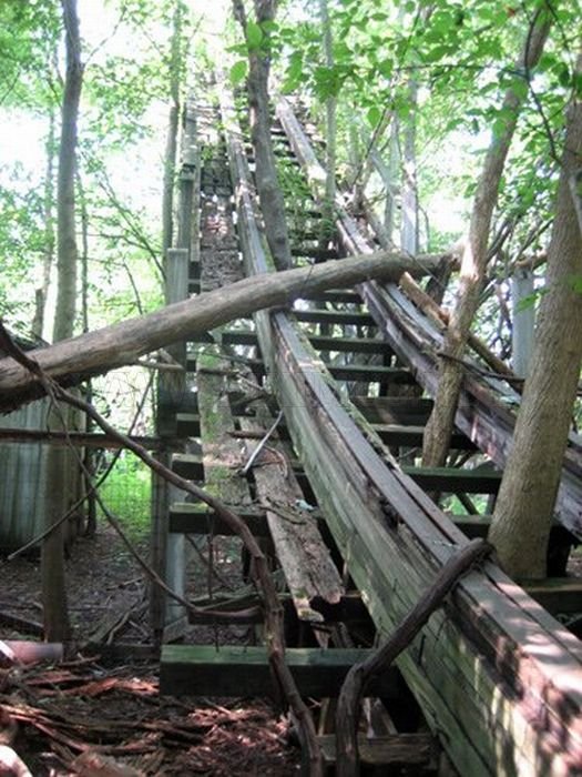 Abandoned Roller Coaster 