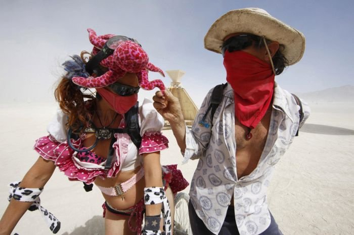 Burning Man Festival 2011 in the Black Rock Desert 
