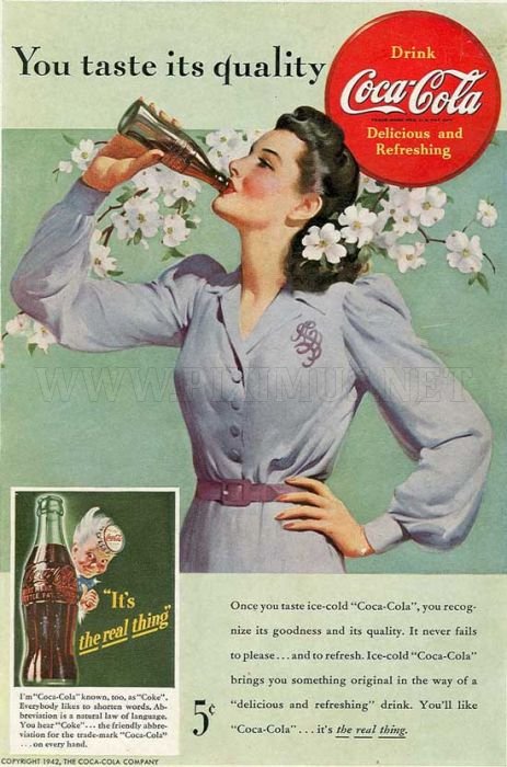 Awesome Vintage Coca-Cola Advertisement Posters 
