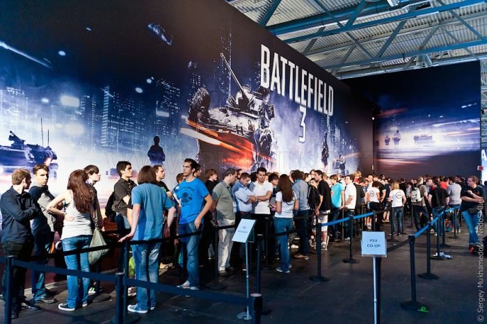 Gamescom 2011 Trade Fair in Germany 