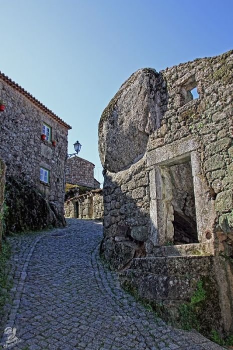 Awesome Portugal Village Monsanto Built Among Rocks 