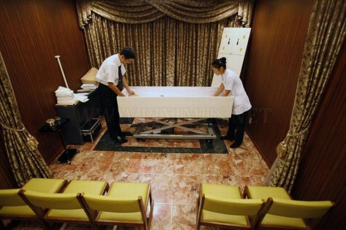 Weird Hotel for the Dead in Japan 