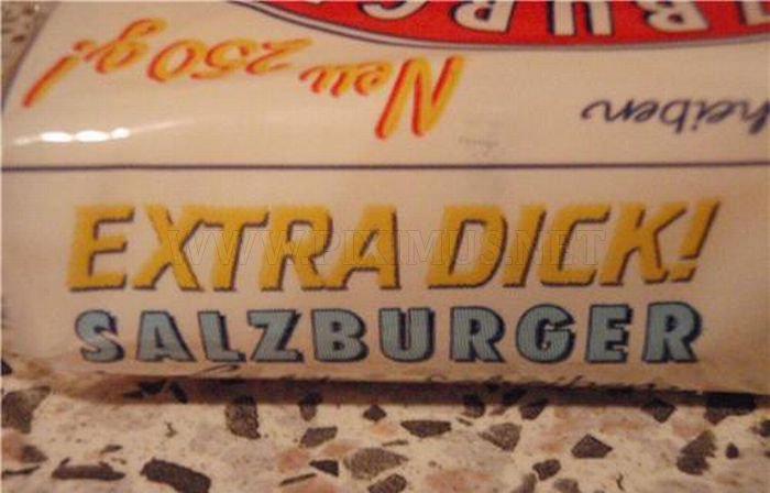 Fails in Food Names 