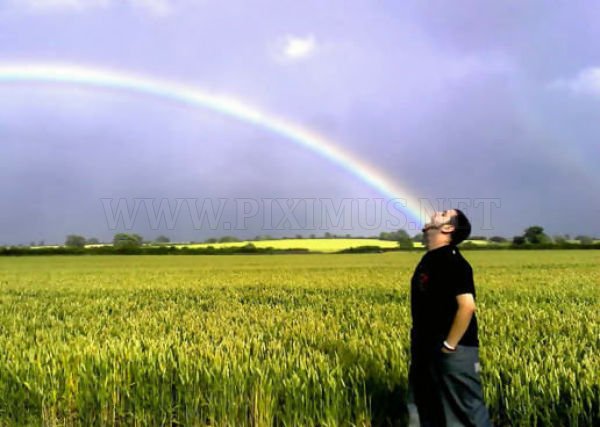 Play with rainbow