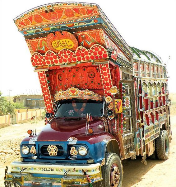 Tuning truck in Pakistan