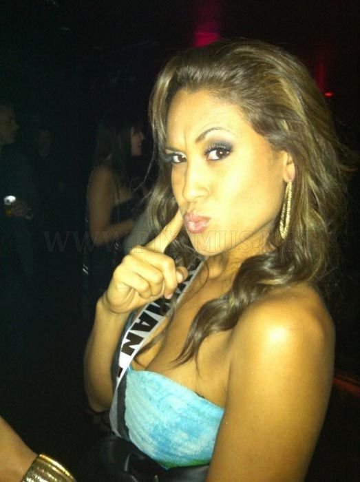 Funny Faces by Miss Universe Contestants 