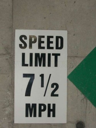 Funny speed limits signs