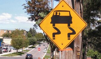 Bizarre real life road signs