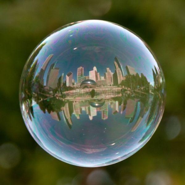 Famous Landmarks in Bubbles