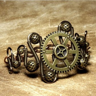 Jewelry in Steampunk Style 