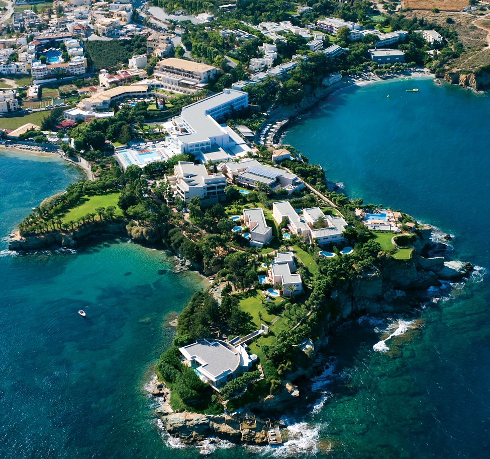Capsis Elite Resort - Hotel on a private peninsula in Greece