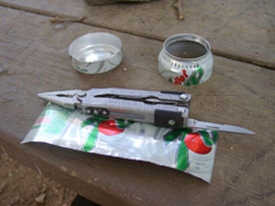 How to Make a Camping Stove out of a Can 