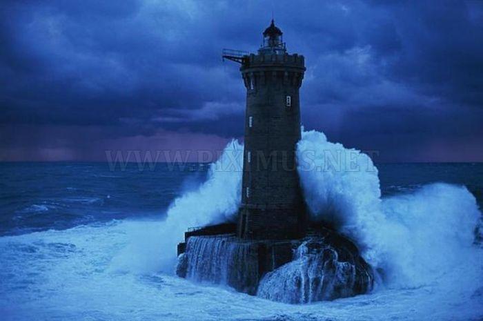 Lighthouse in the Storm