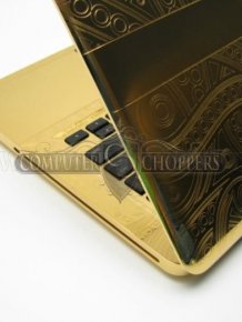 24kt Gold & Diamonds Graphic-Plated Macbook Pro 