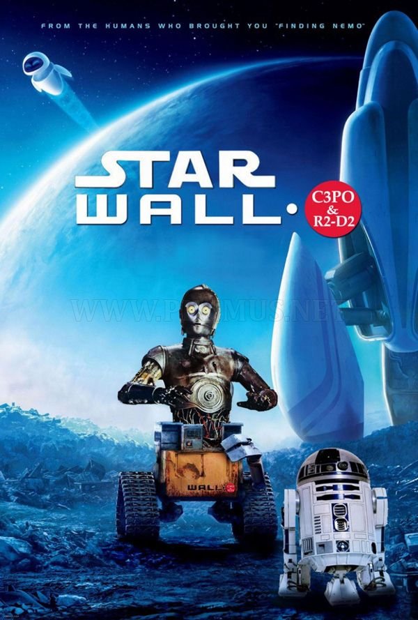 Star Wars Movie Poster Mash-Ups 