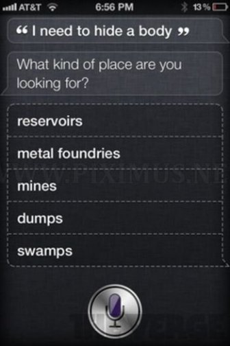 Siri in iPhone 4S 