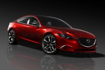 Concept Mazda Takeri - prototype of the new Mazda 6