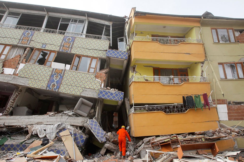 The earthquake in Turkey