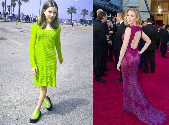Celebrity Photos From The 90s Vs. Today 