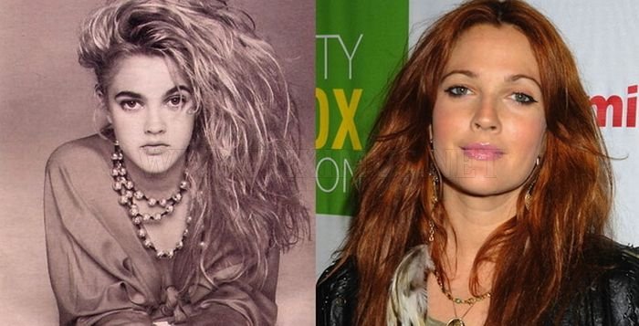 Celebrity Photos From The 90s Vs. Today 