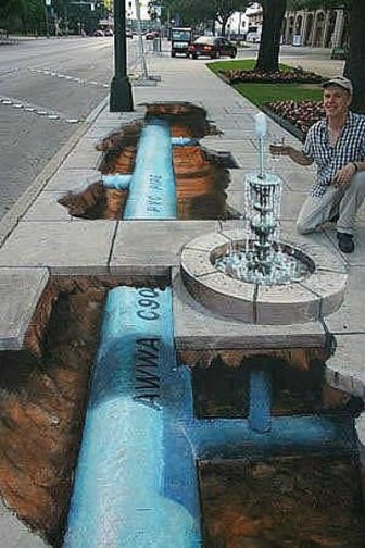 3D Street Drawings