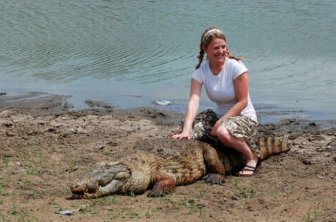Paga Crocodile Pond in Ghana. For Brave Tourists Only 