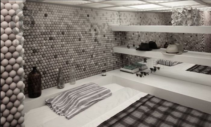 Brooklyn Apartment Made With 25000 Ping-Pong Balls