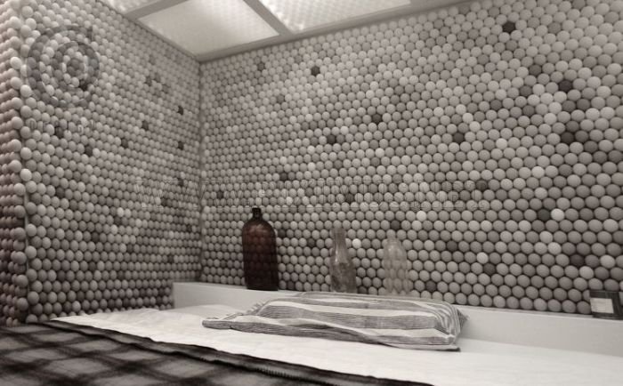 Brooklyn Apartment Made With 25000 Ping-Pong Balls