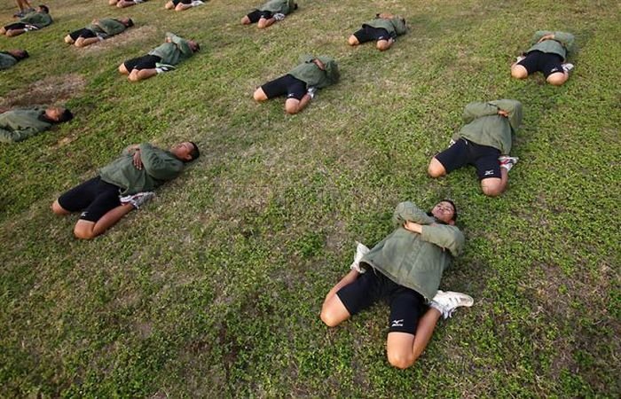 Taiwan Soldiers Training