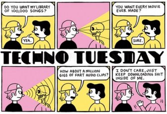 Techno Tuesday Comics 