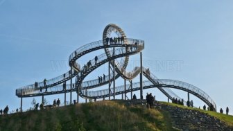 Tiger and Turtle Magic Mountain. The Walkable Rollercoaster 