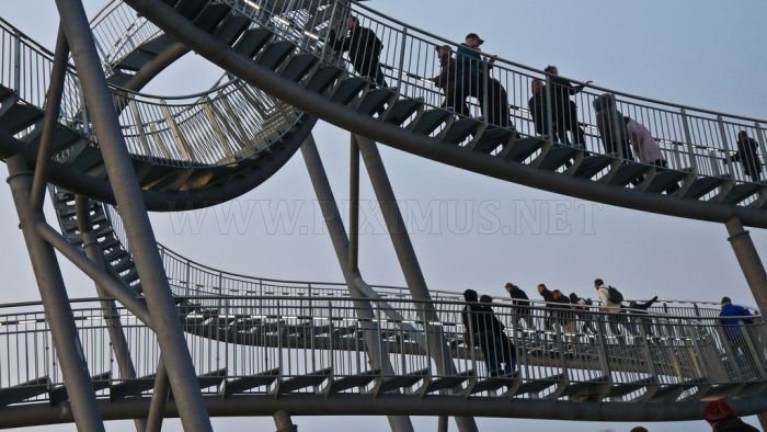 Tiger and Turtle Magic Mountain. The Walkable Rollercoaster 