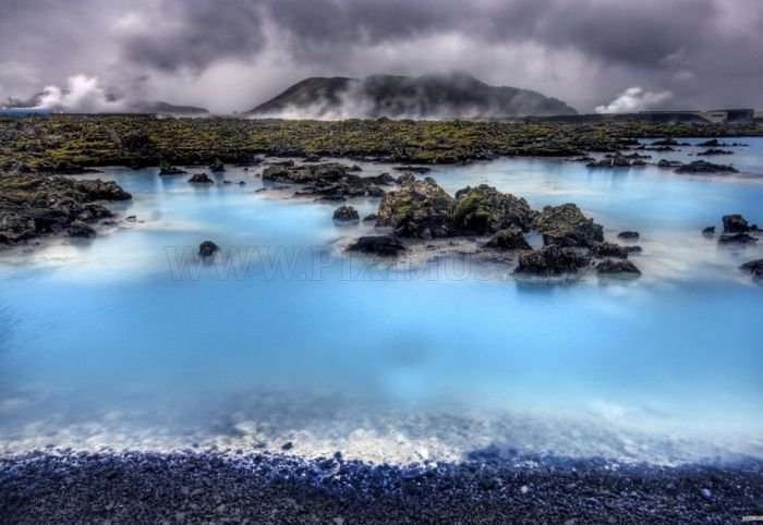 The Blue Lagoon of Iceland 