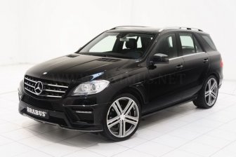 The new Mercedes ML-Class tuning by Brabus