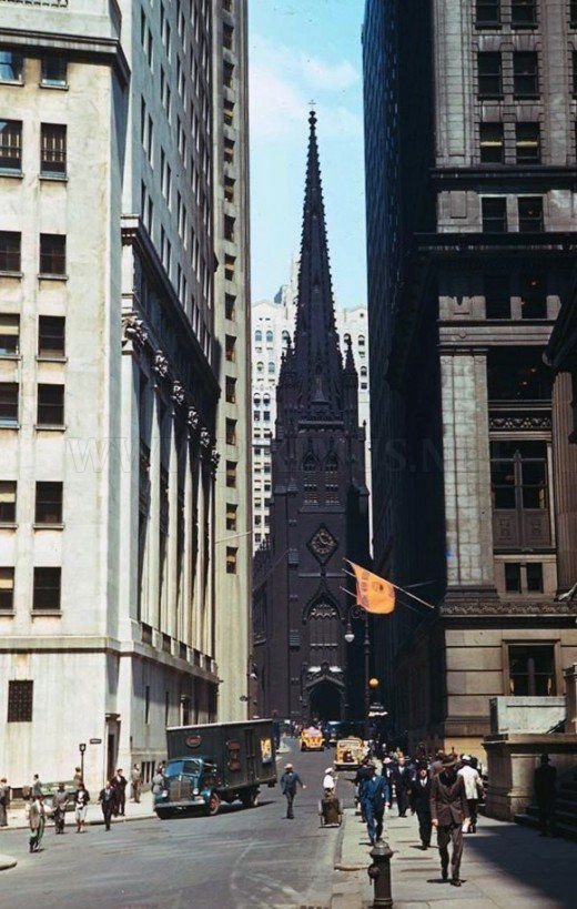1941 New York City Comes Alive in Color