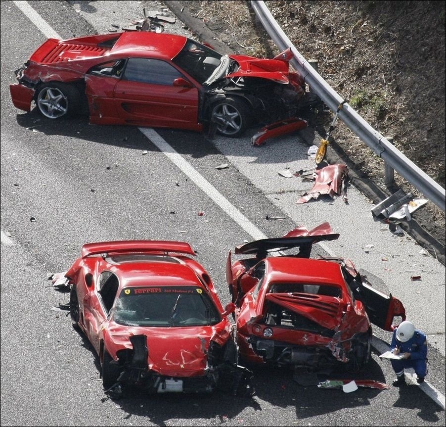 The Most Expensive Car Crash Ever Vehicles