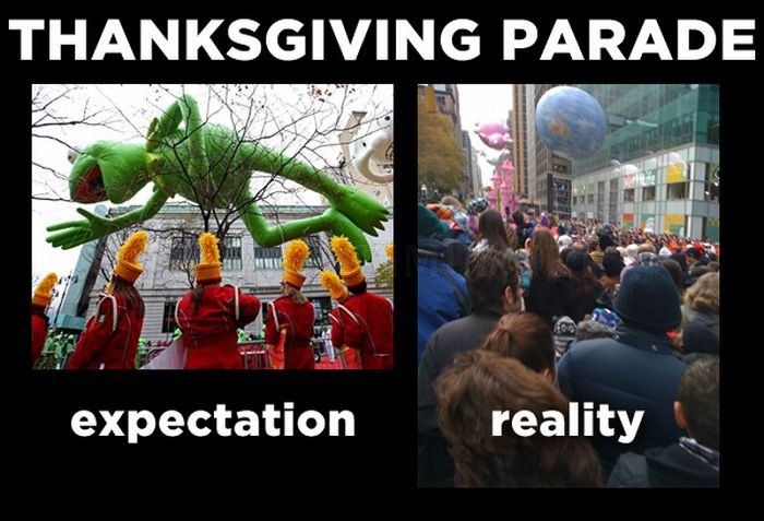 Holiday Expectations Vs Reality 