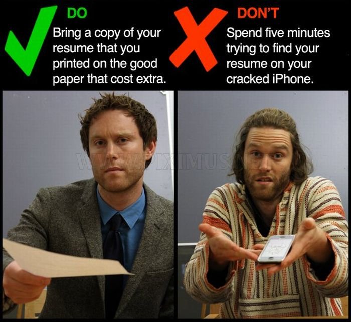 Job Interview Dos and Don'ts 
