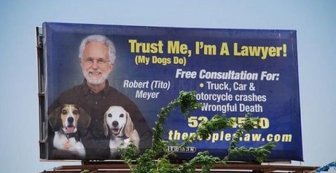 Funny Lawyer Billboards 