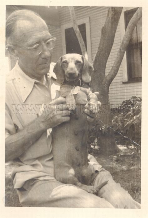 Retro Photos of People with Dogs