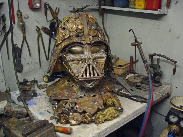 Darth Vader Sculpture 
