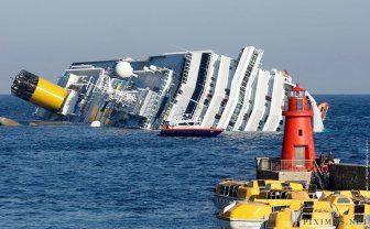 Shipwreck of the Costa Concordia