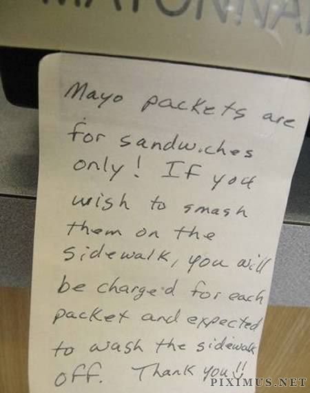 Hysterical Fridge Notes 