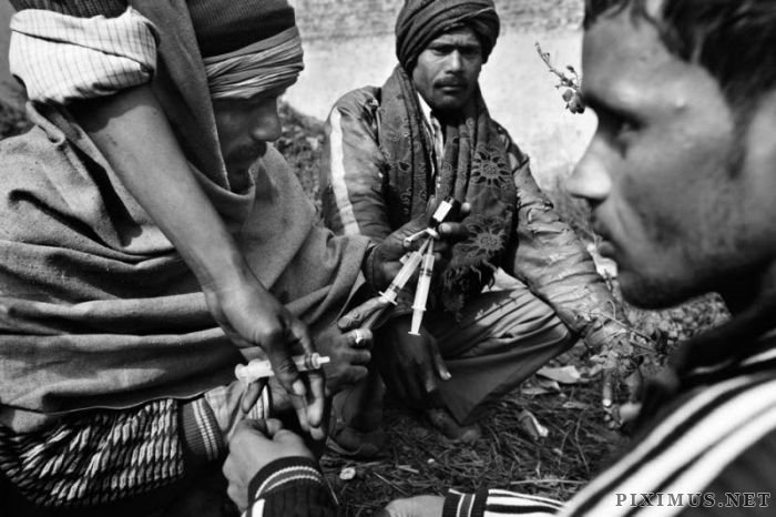 Heroin Addicts of India 