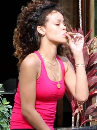 What's Rihanna Smoking? 