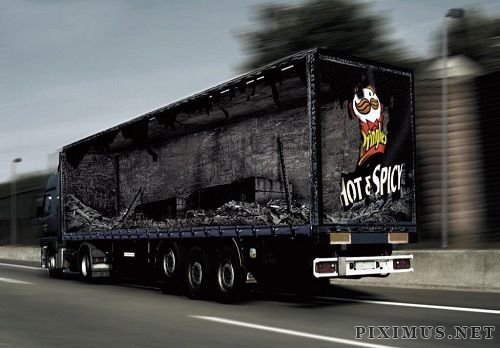 Truck Advertising Design Ideas  