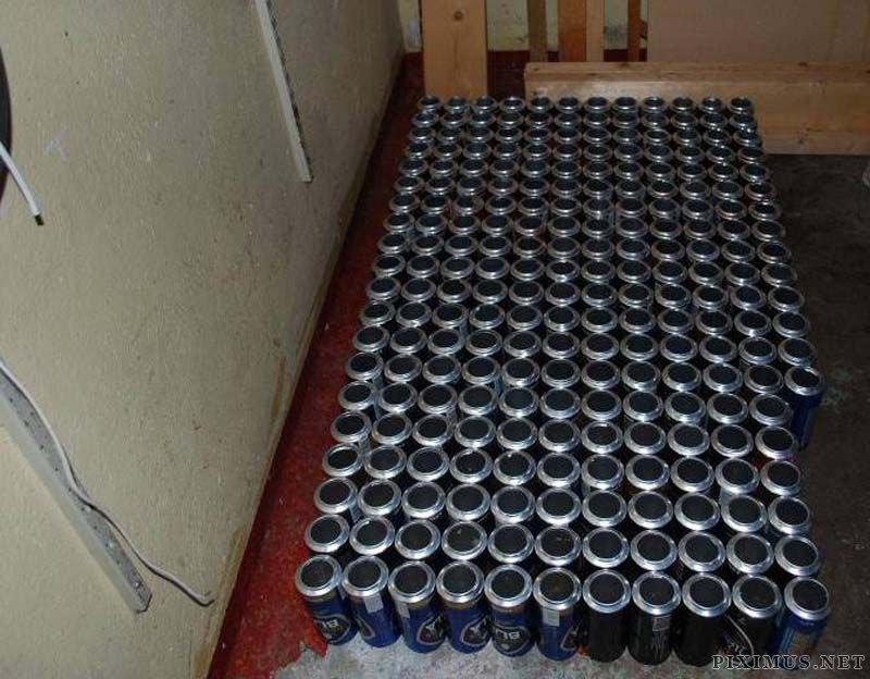 How to Decorate Your House with Beer Cans  